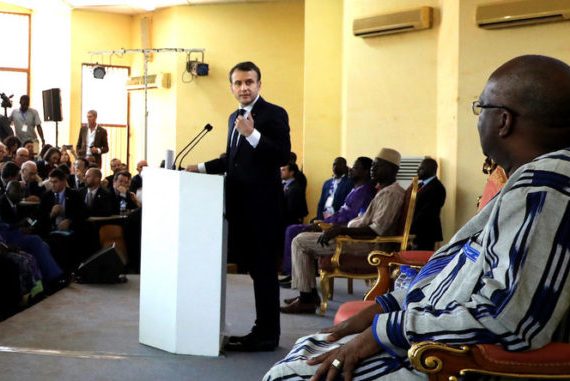 Macron et le Burkina